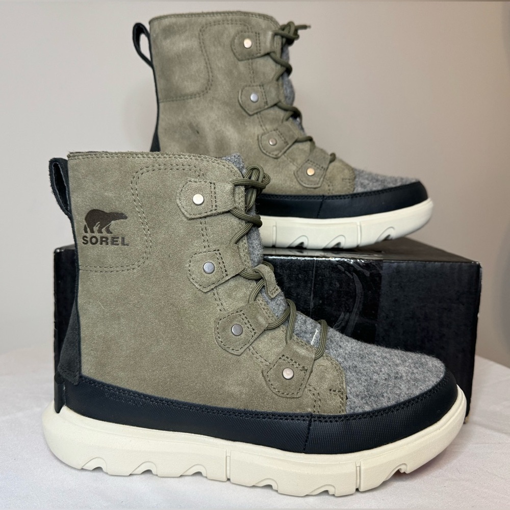 Sorel Women's Explorer II Joan Waterproof Casual Winter Boots - Picture 5 of 10